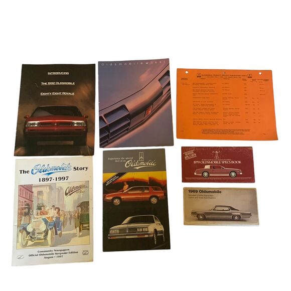 60's 70's 80's Oldsmobile Product Spec Dealer Brochure Catalog Price Guide - Picture 1 of 10